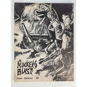 Rocket's Blast Comicollector  #65 1967 Don Newton Early Fanzine Cool Advertising